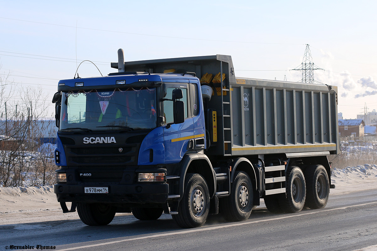 Саха (Якутия), № В 978 ММ 14 — Scania ('2011) P400