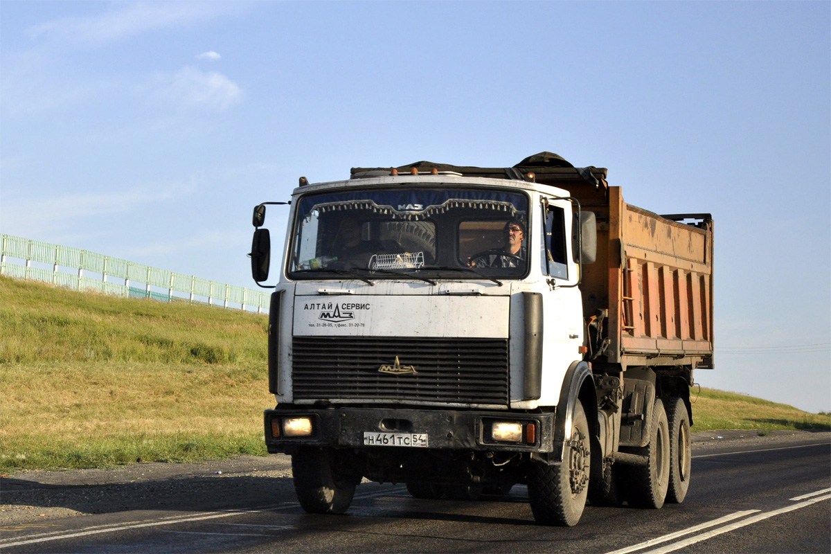 Новосибирская область, № Н 461 ТС 54 — МАЗ-5516 (общая модель)