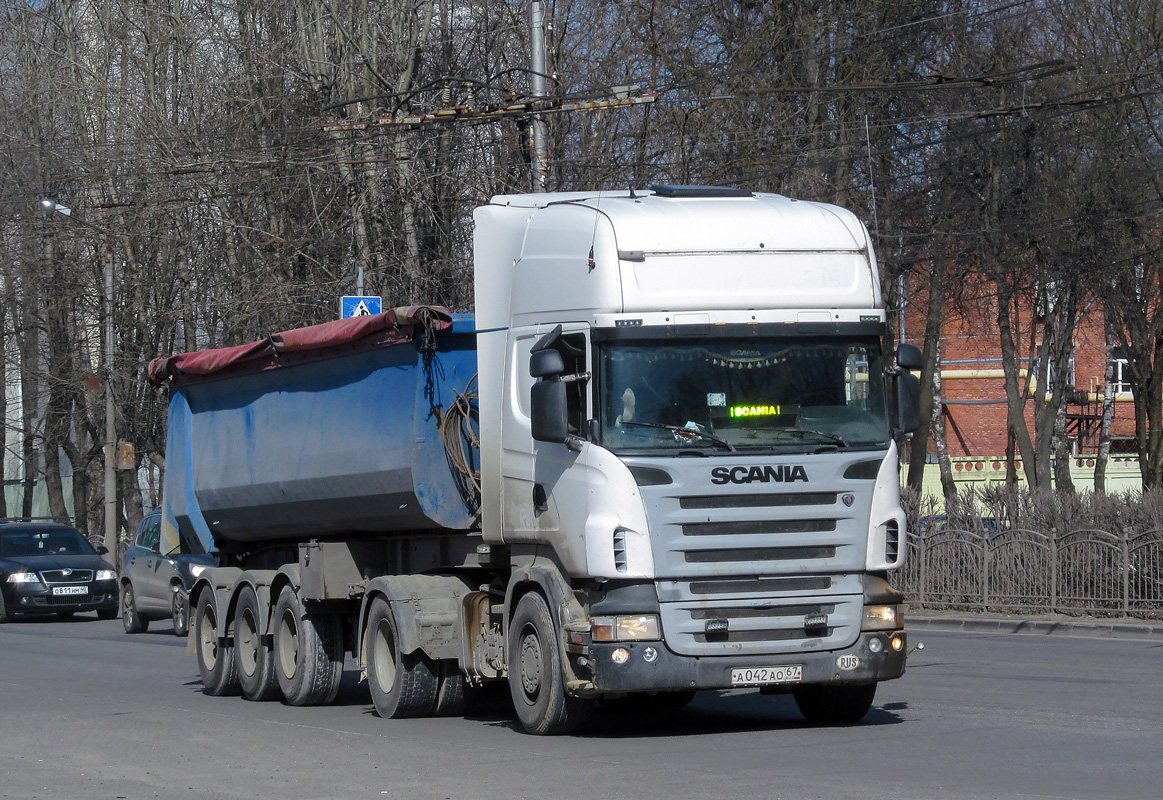 Смоленская область, № А 042 АО 67 — Scania ('1996) R124L