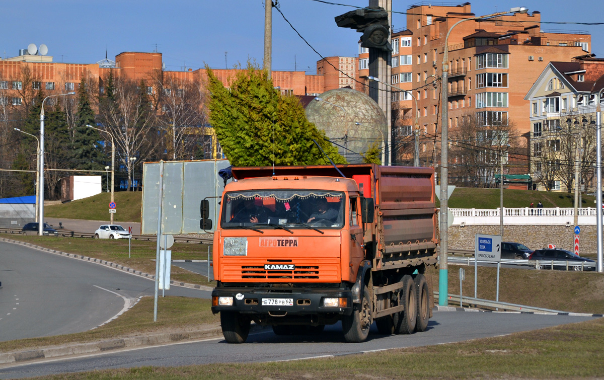 Рязанская область, № Е 778 РВ 62 — КамАЗ-65115-62