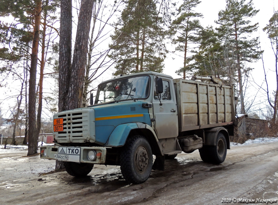 Рязанская область, № Р 344 ОС 62 — ЗИЛ-433362