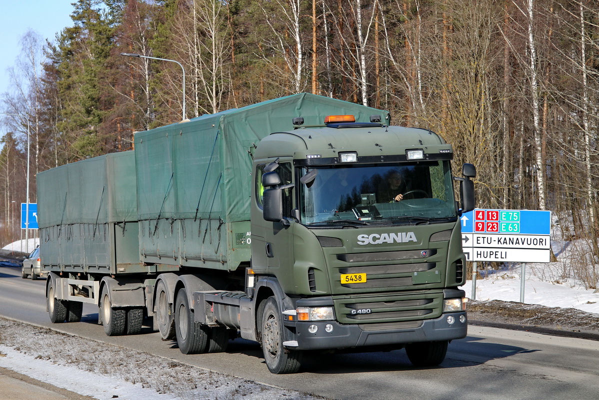 Финляндия, № 5438 — Scania ('2009) G480