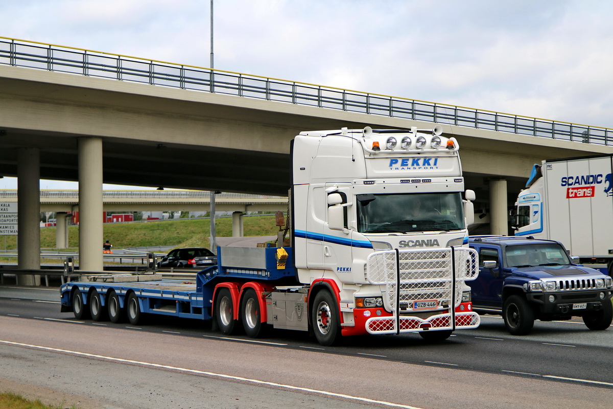 Финляндия, № UZB-446 — Scania ('2009) R620