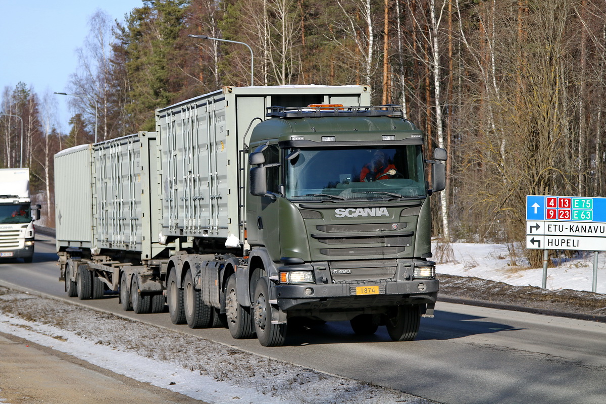 Финляндия, № 1874 — Scania ('2013) G490