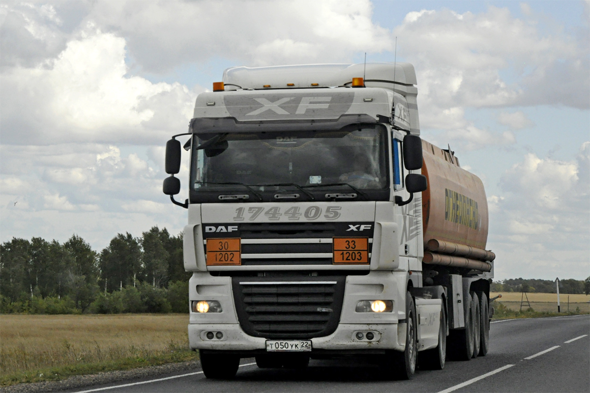 Алтайский край, № Т 050 УК 22 — DAF XF105 FT