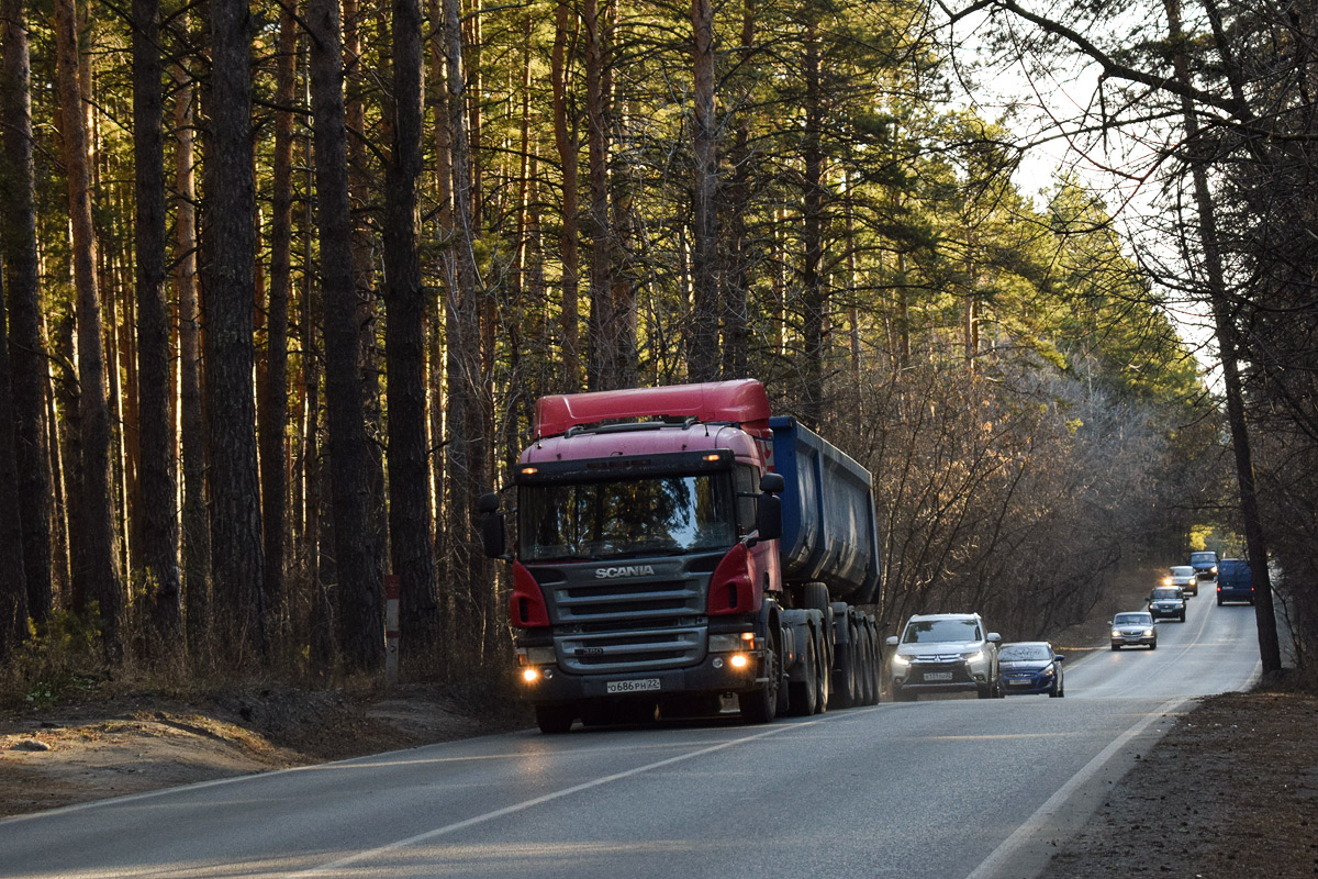 Алтайский край, № О 686 РН 22 — Scania ('2004) P380