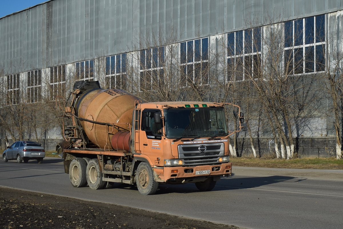 Алтайский край, № У 100 УТ 22 — Hino Profia