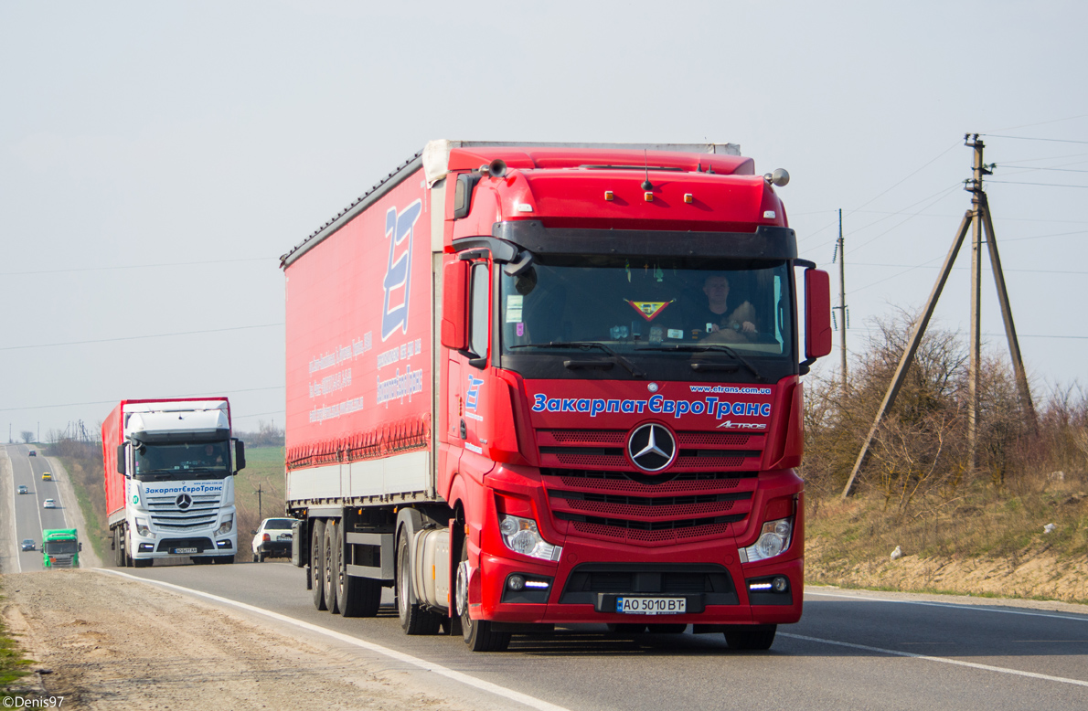 Закарпатская область, № 31 — Mercedes-Benz Actros ('2011) 1845