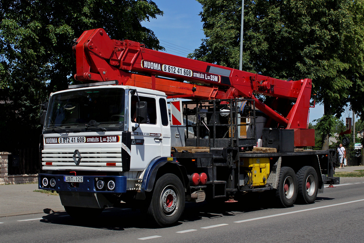 Литва, № JBT 129 — Renault G-Series Manager