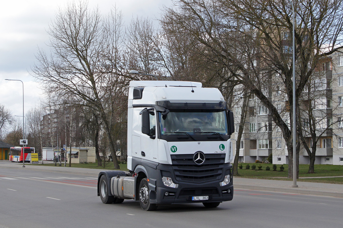 Литва, № LYL 363 — Mercedes-Benz Actros ('2011) 1845