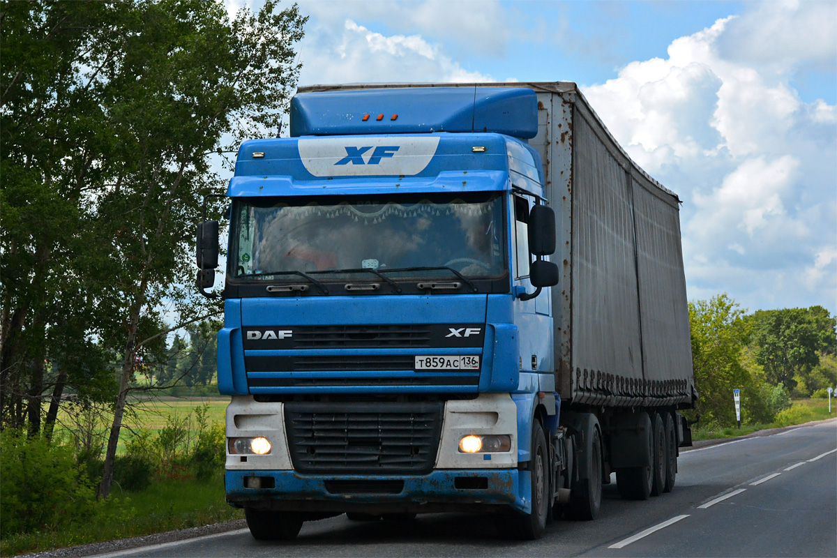 Воронежская область, № Т 859 АС 136 — DAF XF95 FT