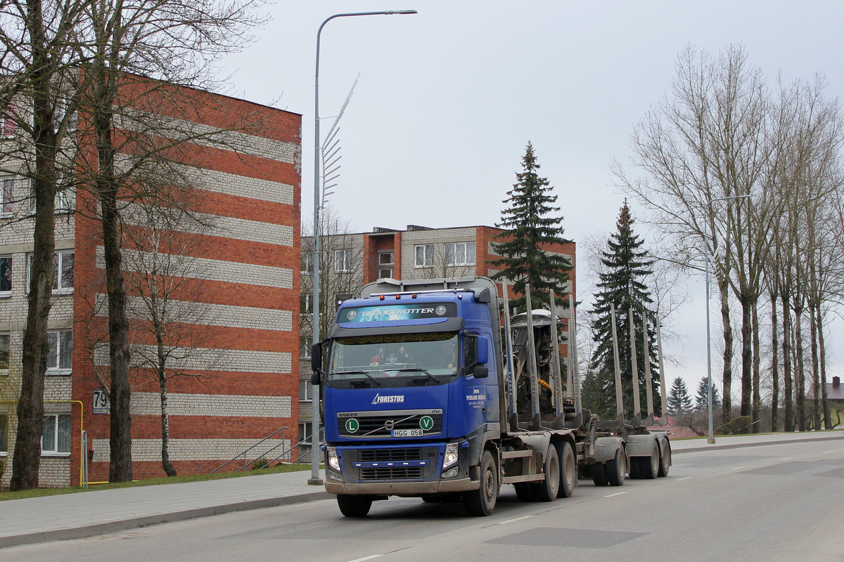 Литва, № HGG 058 — Volvo ('2008) FH.500