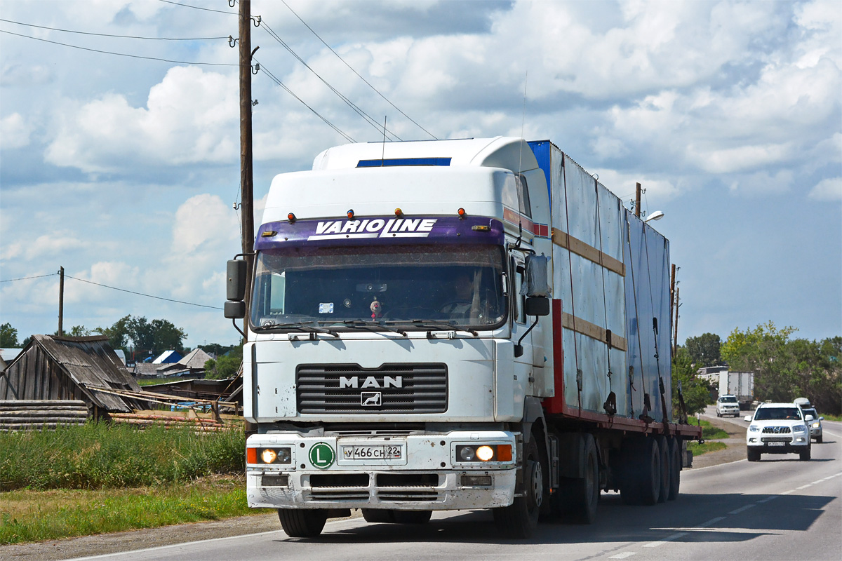 Алтайский край, № У 466 СН 22 — MAN F2000 (общая модель)