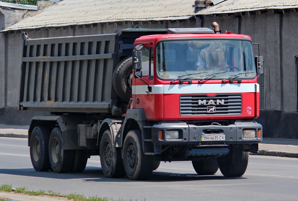 Одесская область, № ВН 4635 СХ — MAN F2000 35.xxx (общая)