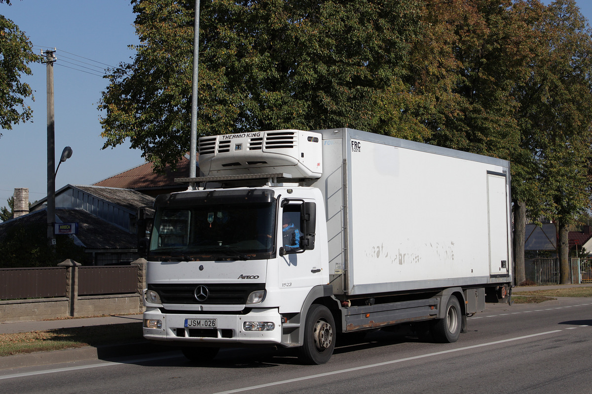 Литва, № JSM 026 — Mercedes-Benz Atego 1523