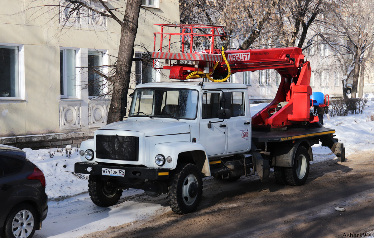 Красноярский край, № Н 741 ОЕ 124 — ГАЗ-33086 «Земляк»