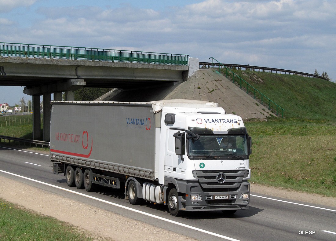 Калининградская область, № Р 284 ВМ 39 — Mercedes-Benz Actros ('2009) 1844