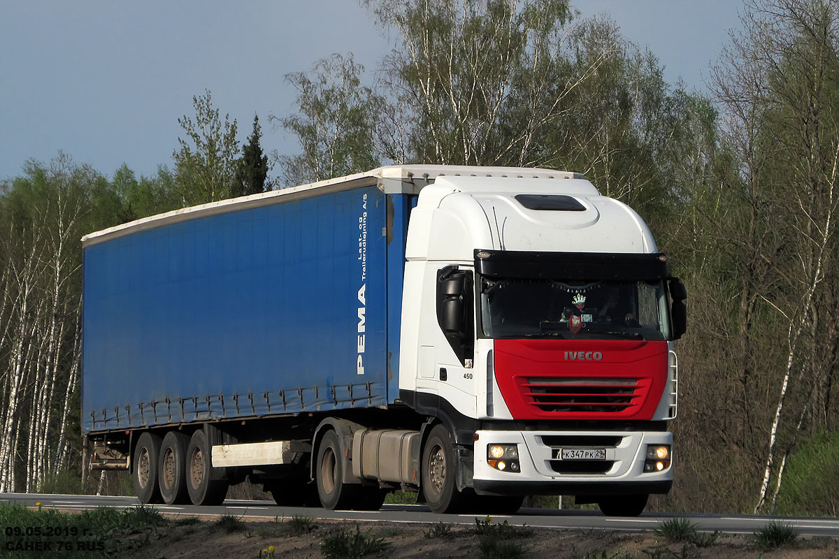 Архангельская область, № К 347 РК 29 — IVECO Stralis ('2012) 450