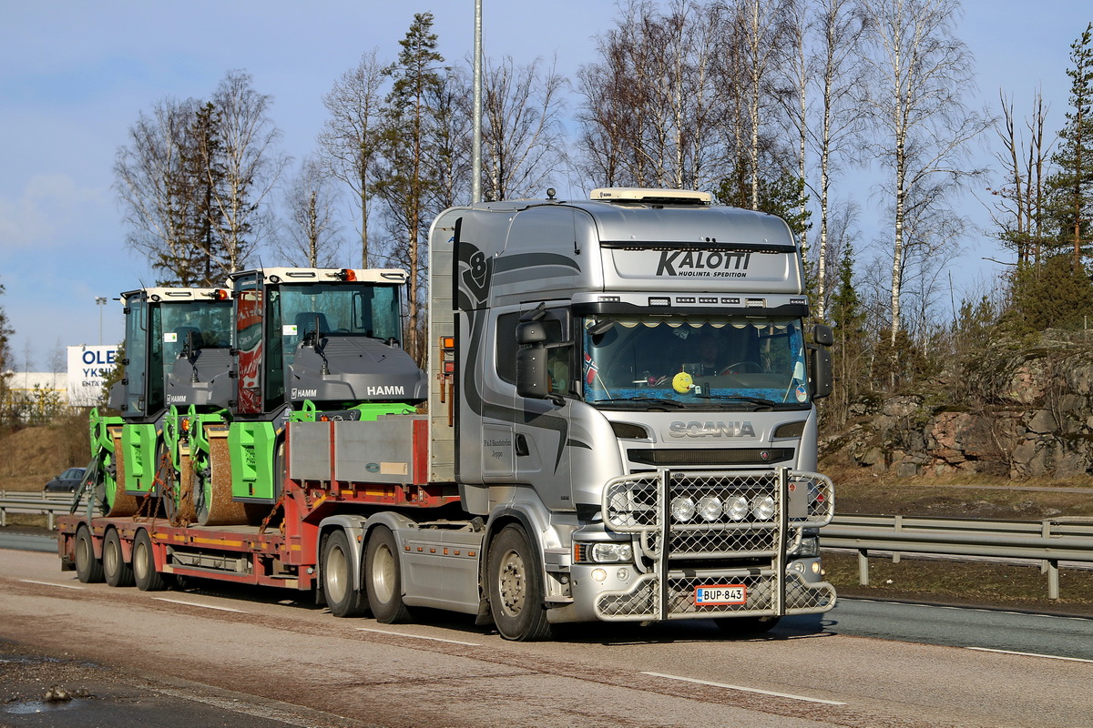 Финляндия, № BUP-843 — Scania ('2013) R730