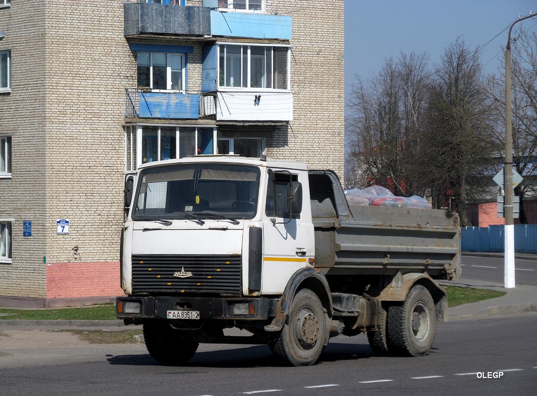 Витебская область, № АА 8351-2 — МАЗ-5551 (общая модель)