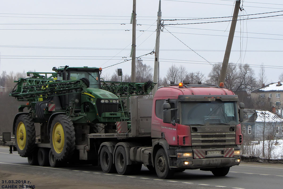 Ленинградская область, № В 369 СР 47 — Scania ('1996) P340