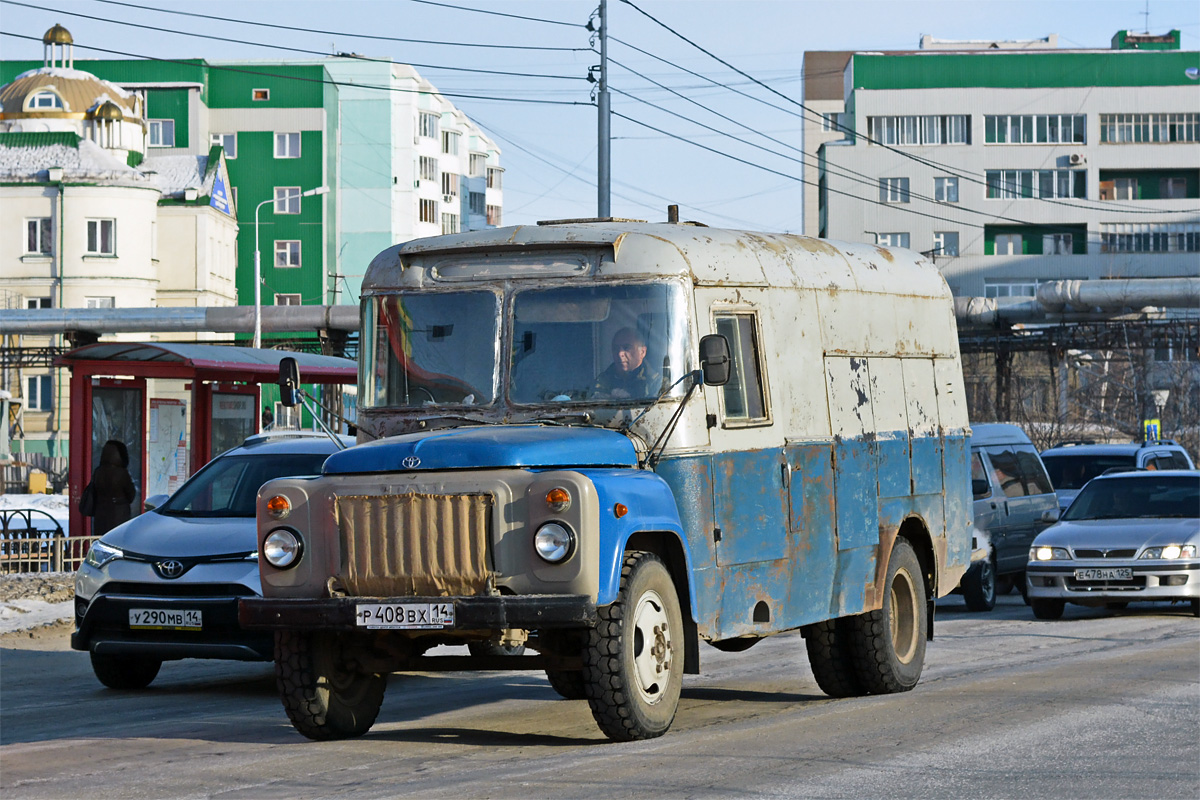 Саха (Якутия), № Р 408 ВХ 14 — ГАЗ-53-12