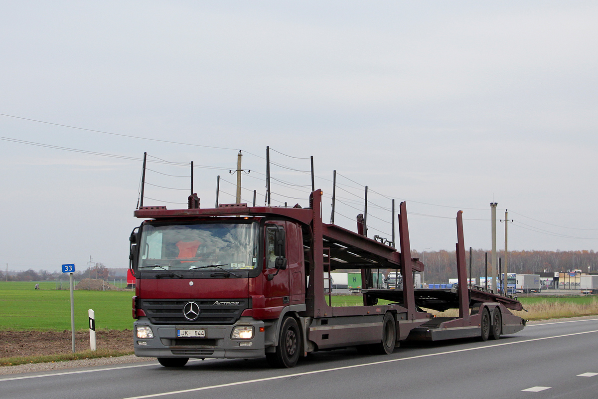 Латвия, № JK-544 — Mercedes-Benz Actros ('2003)