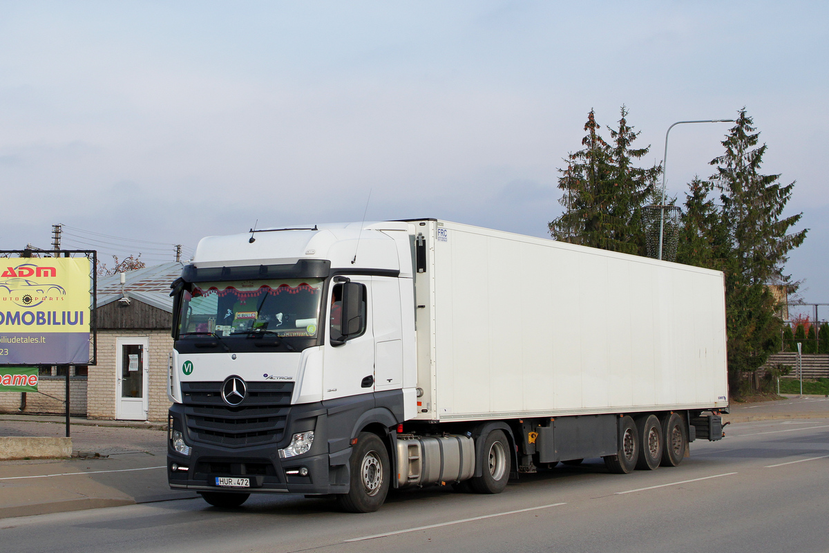 Литва, № HUR 472 — Mercedes-Benz Actros ('2011) 1845