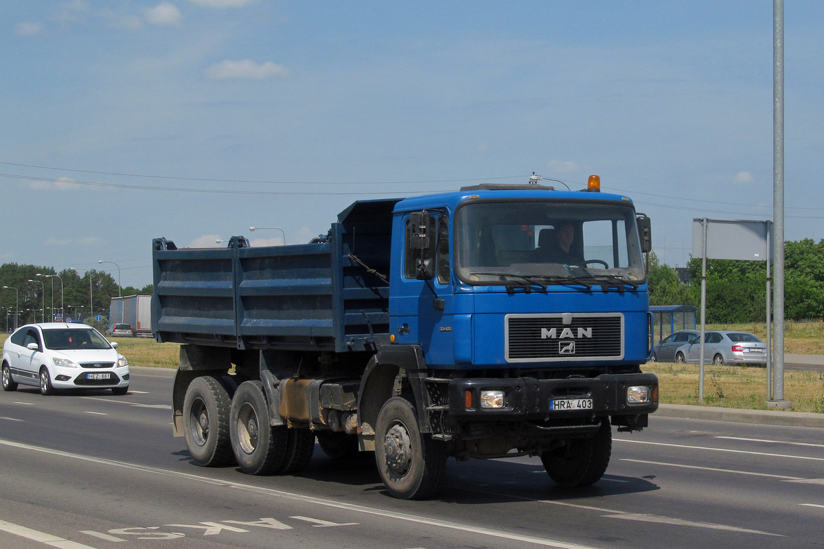 Литва, № HRA 403 — MAN F2000 33.xxx (общая)