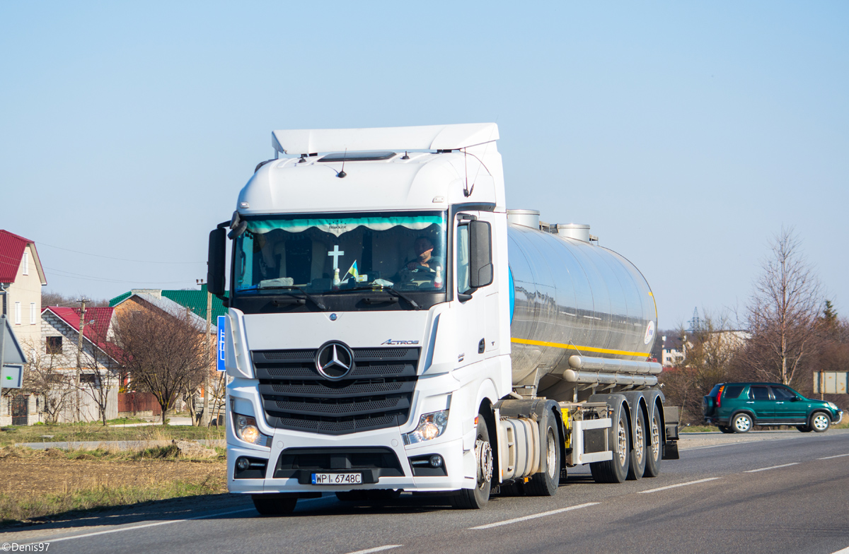 Польша, № WPI 6748C — Mercedes-Benz Actros ('2011) 1845