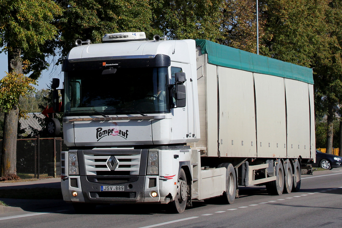 Литва, № JSV 889 — Renault Magnum ('2008)