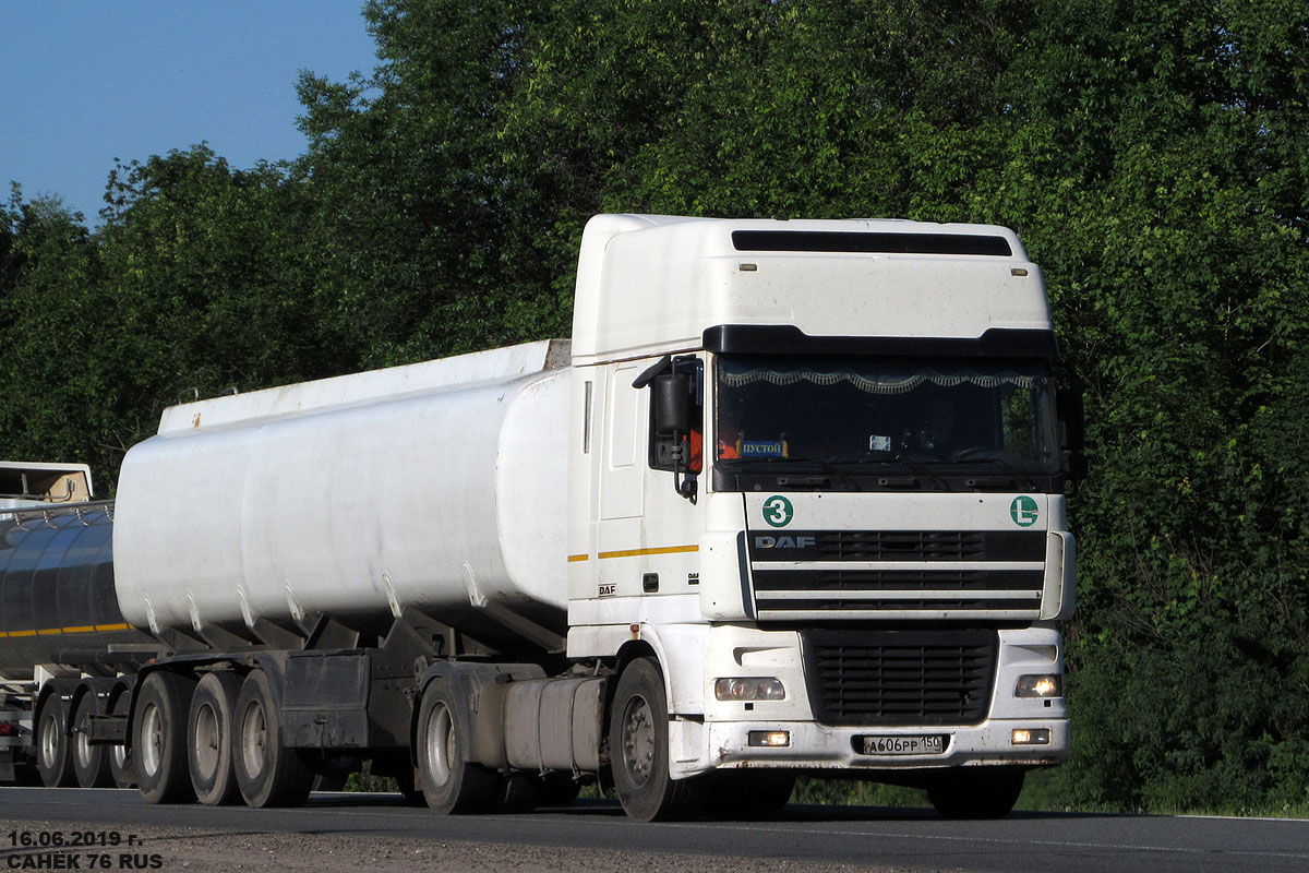 Московская область, № А 606 РР 150 — DAF XF95 FT