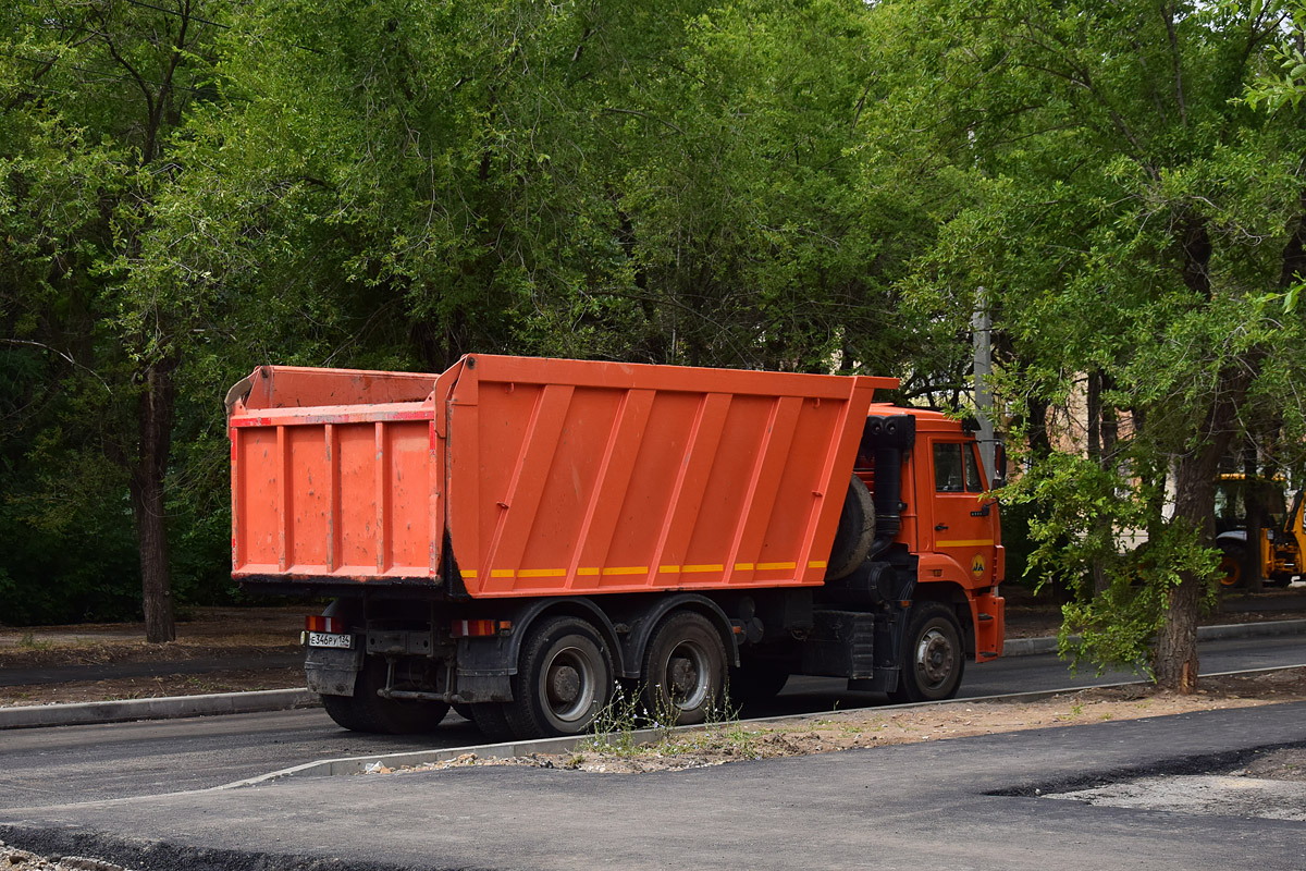 Волгоградская область, № Е 346 РУ 134 — КамАЗ-6520-63