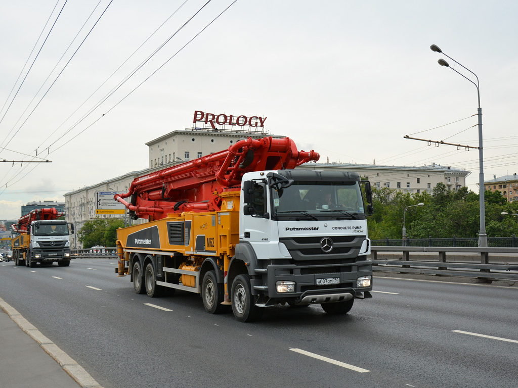 Московская область, № Н 007 ОМ 750 — Mercedes-Benz Axor 4140