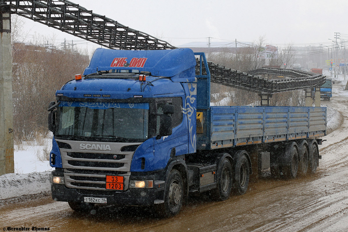 Саха (Якутия), № Т 182 КС 14 — Scania ('2011) P440