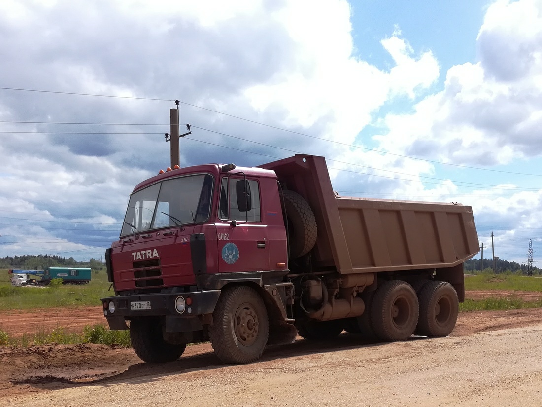 Удмуртия, № Н 370 ЕР 18 — Tatra 815-21AS01