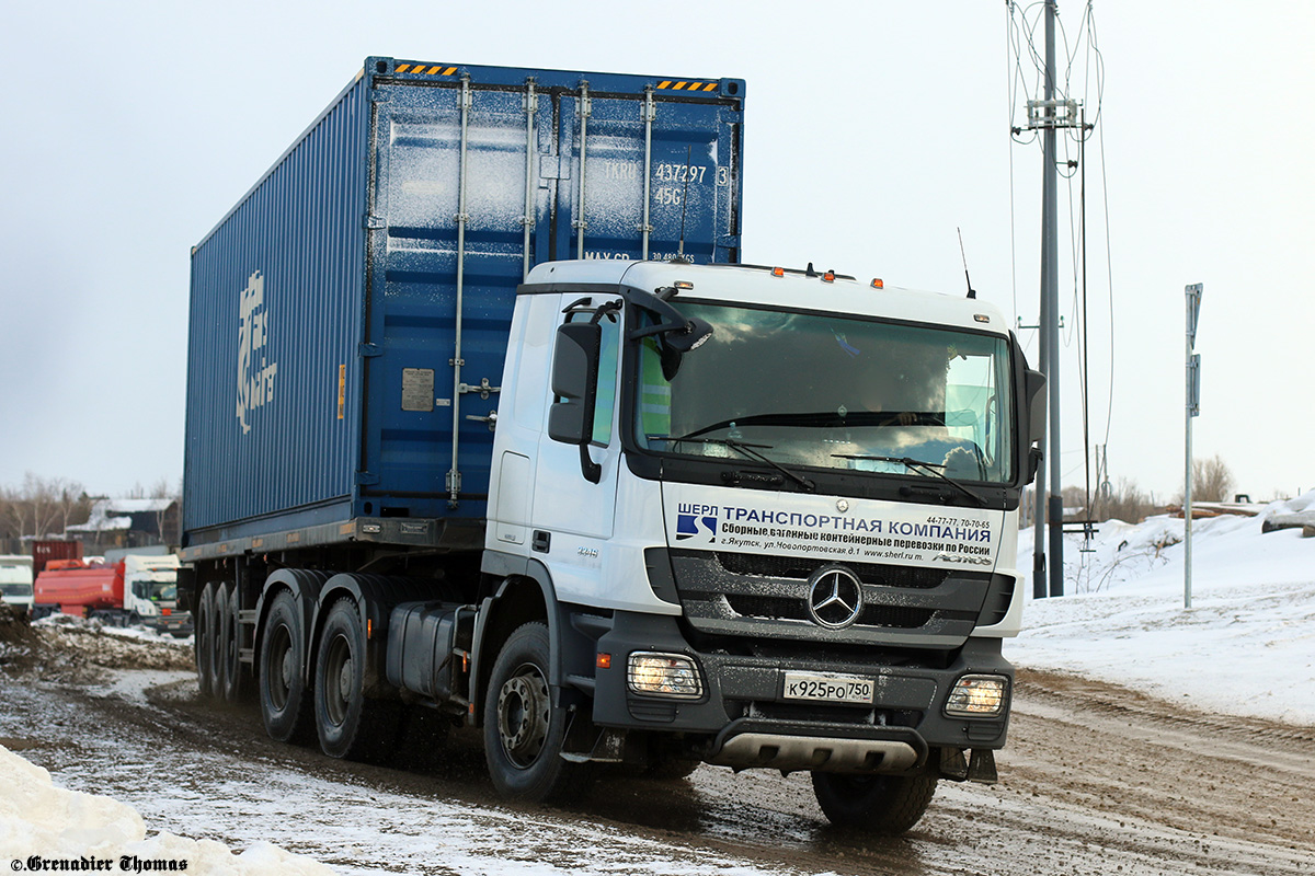 Саха (Якутия), № К 925 РО 750 — Mercedes-Benz Actros '09 3346 [Z9M]