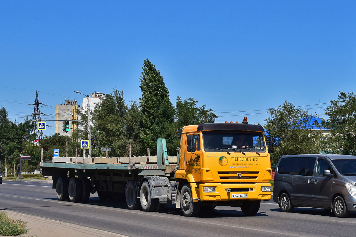 Волгоградская область, № А 530 АА 134 — КамАЗ-65116-A4