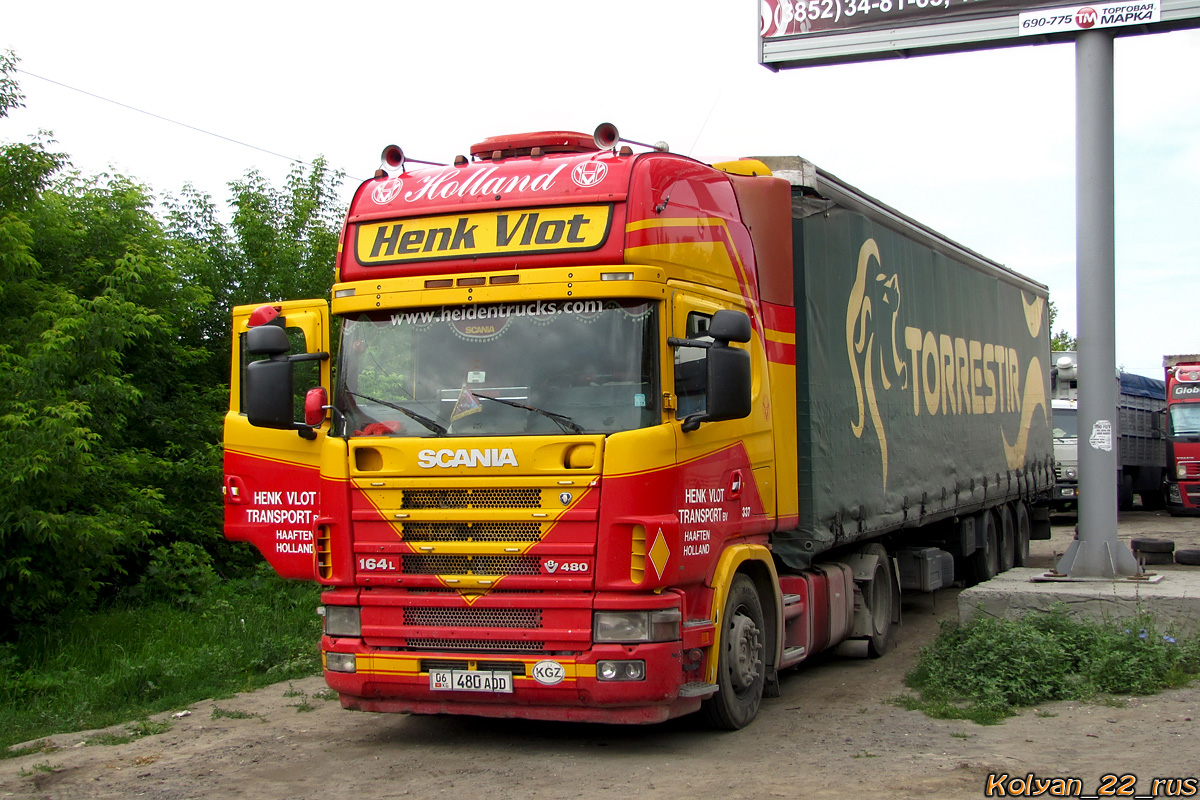 Киргизия, № 06 480 ADD — Scania ('1996) R164L