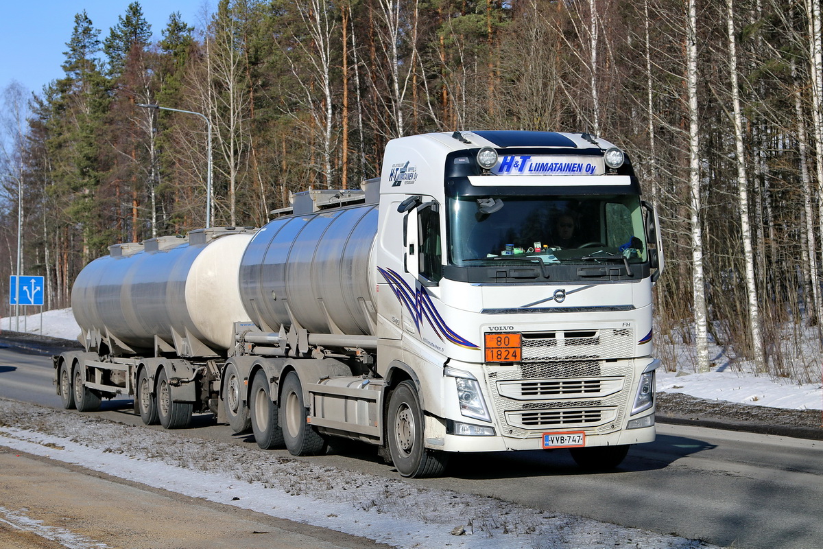 Финляндия, № VVB-747 — Volvo ('2012) FH.540