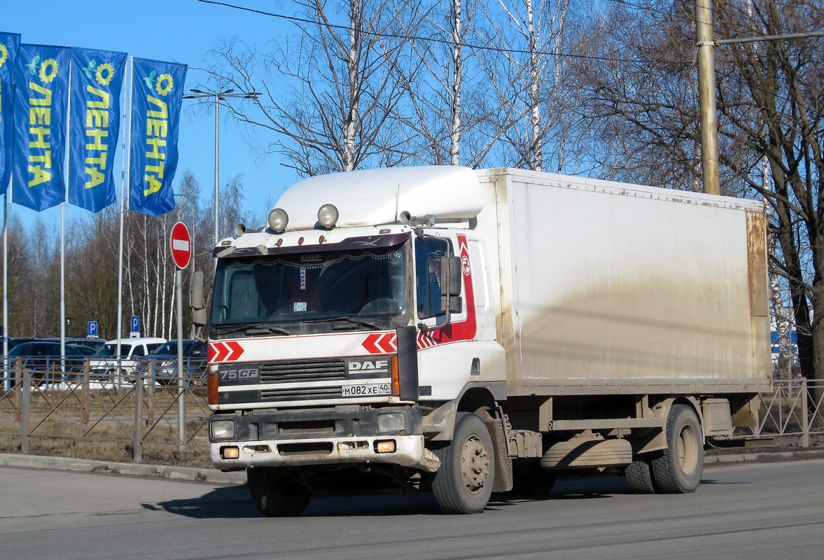 Калужская область, № М 082 ХЕ 40 — DAF CF75 FT