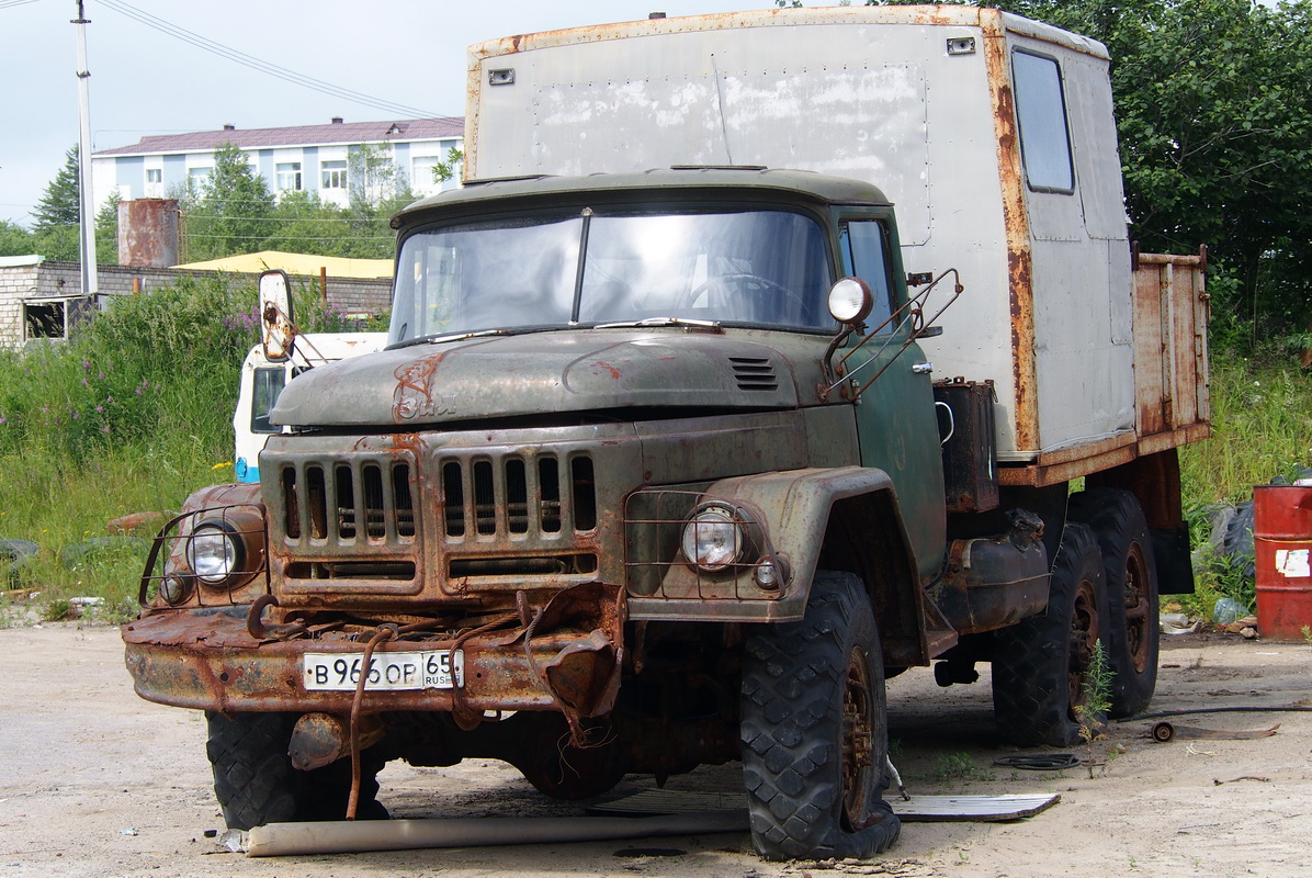 Сахалинская область, № В 966 ОР 65 — ЗИЛ-131