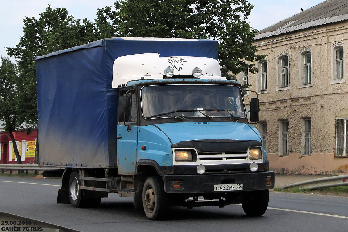 Вологодская область, № С 422 МК 35 — ЗИЛ-5301АО "Бычок"