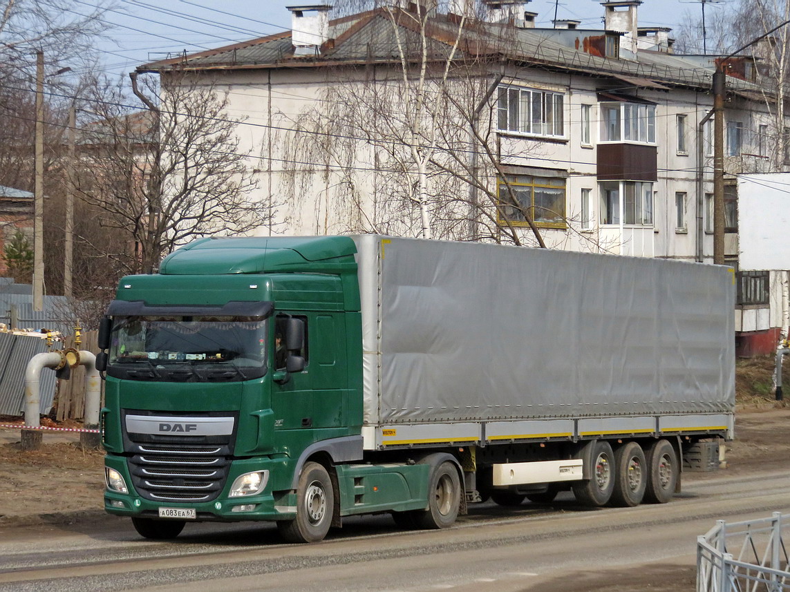 Смоленская область, № А 083 ЕА 67 — DAF XF Euro6 FT