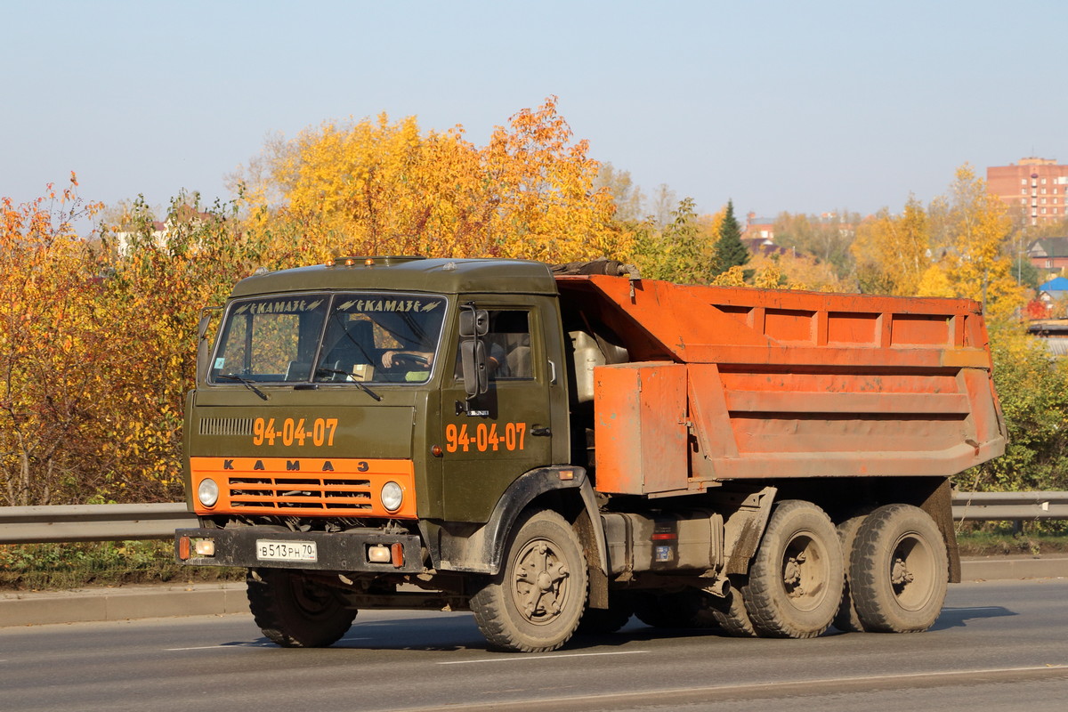 Томская область, № В 513 РН 70 — КамАЗ-55111 [551110]