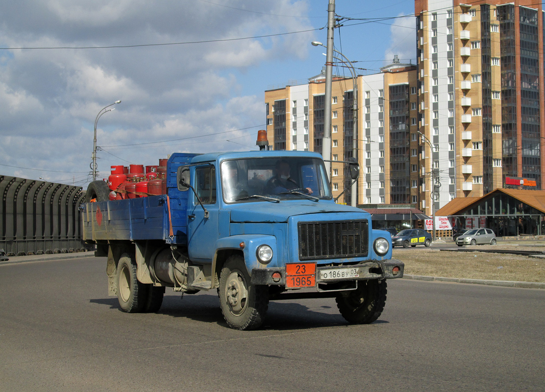 Бурятия, № О 186 ВУ 03 — ГАЗ-3307