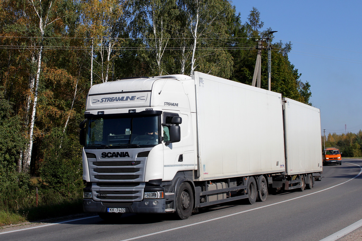 Латвия, № KK-7402 — Scania ('2013) R440