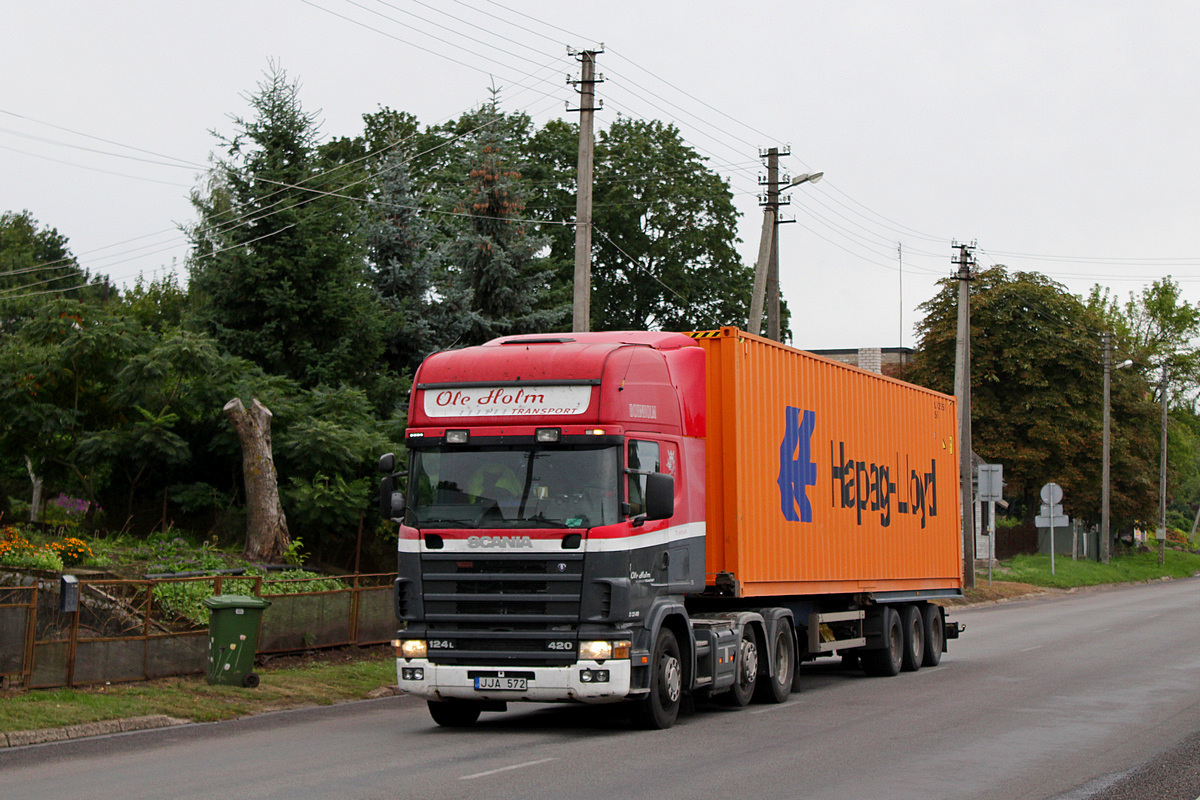 Литва, № JJA 572 — Scania ('1996) R124L