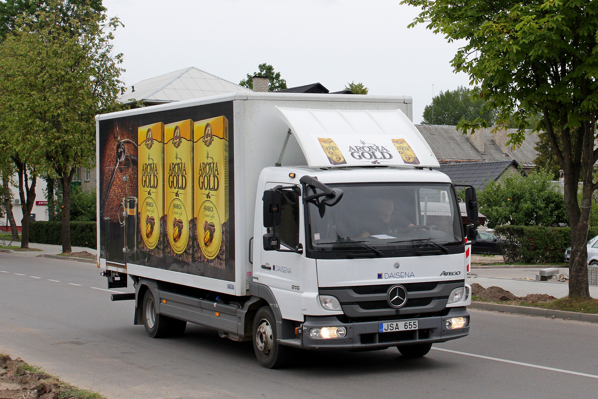 Литва, № JSA 655 — Mercedes-Benz Atego 816