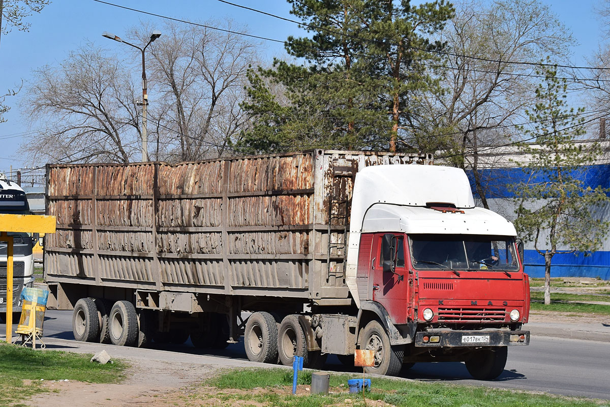 Волгоградская область, № Е 017 ВК 134 — КамАЗ-5410